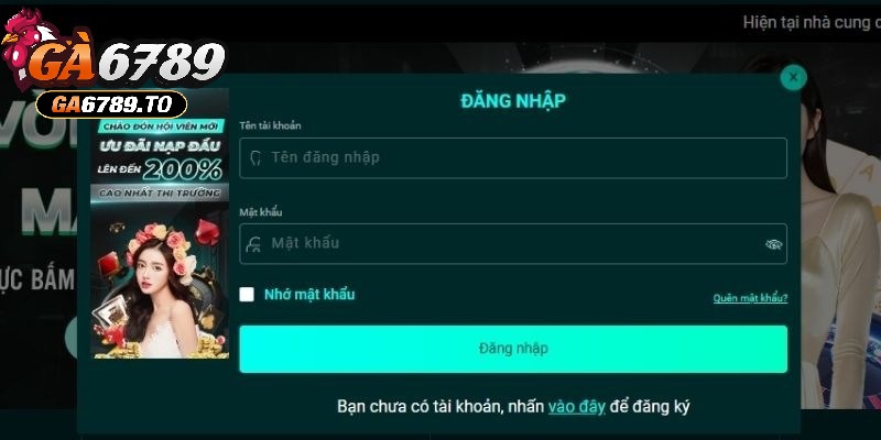 Đăng Nhập GA6789 – Truy Cập Nhanh, Bảo Mật Cao, Chơi Ngay 1 Đăng nhập Ga6789 trên thiết bị mobile di động